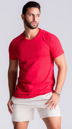 CAMISETA ESSENTIAL | COMFORT - VERMELHA - loja online