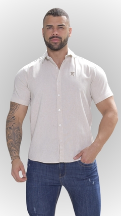 CAMISA MANGA CURTA - BRANCO OFF