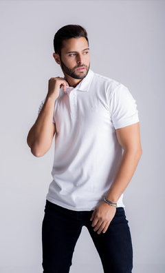 CAMISA GOLA POLO | BRANCA