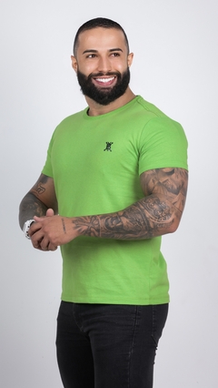 CAMISETA ESTAMPADA | LOGO - VERDE NEON - comprar online