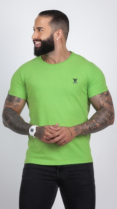 CAMISETA ESTAMPADA | LOGO - VERDE NEON