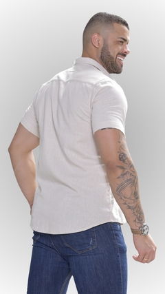 CAMISA MANGA CURTA - BRANCO OFF - comprar online