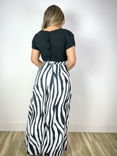 Saia Zebra Fluence Com Fenda longa - comprar online