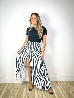 Saia Zebra Fluence Com Fenda longa