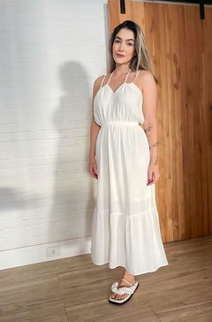 VESTIDO MIDI Branco