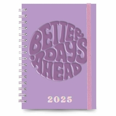 Agenda 2025 Diaria cartera c/espiral 10x15 Better Days Talbot