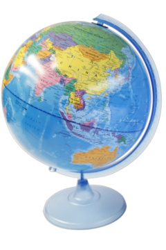 GLOBO TERRAQUEO 25CM. POLITICO BASE PLASTICO - comprar online