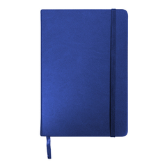 CUADERNO TALBOT PU 14x21 AZUL 96hjs RAYADAS