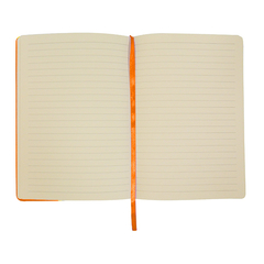 CUADERNO TALBOT PU 14x21 NARANJA 96hjs RAYADO - comprar online