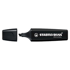 Resaltador Stabilo Boss Nature Colors Negro - comprar online