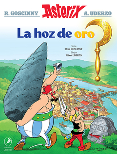 Asterix La hoz de oro Historieta