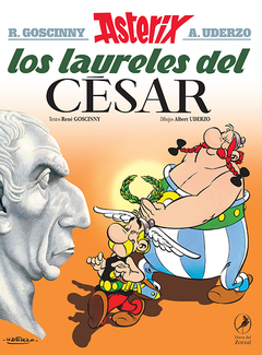 Asterix Los laureles del Cesar Historieta