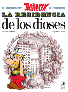 Asterix La residencia de los Dioses Historieta