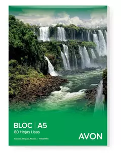 BLOCK PEGADO A5 AVON 80 HOJAS LISAS - comprar online