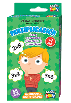 Cartas educativas Multiplicación