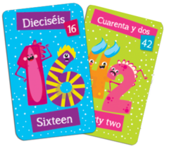 Cartas educativas Números del 1 al 100 - comprar online