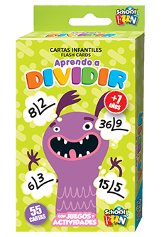 Cartas educativas aprendo a Dividir