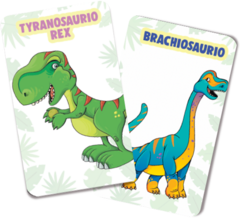 Cartas educativas Descubriendo a los dinosaurios - comprar online