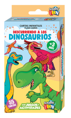 Cartas educativas Descubriendo a los dinosaurios