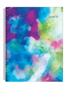 CUADERNO ESPIRAL LÍNEA 16 A4 84 HOJAS RAYADO - tienda online