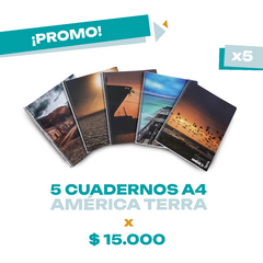 Cuaderno America A4 PROMO