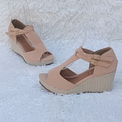 Anabela AZZLE Confort Nude - comprar online