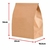 Saco Kraft para Delivery 10kg c/200 unidade 33x22x13cm