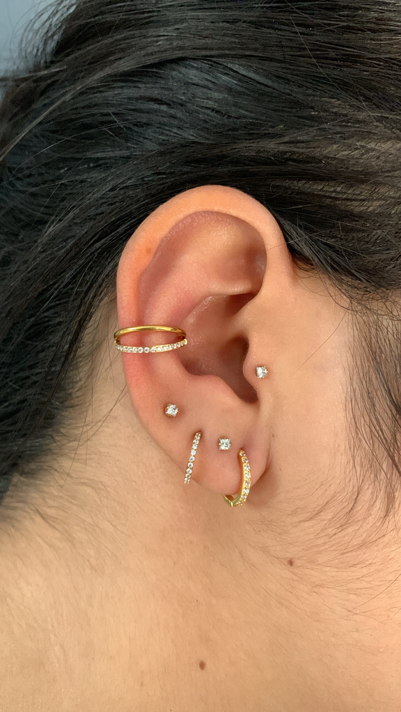 Piercing sales titanio conch