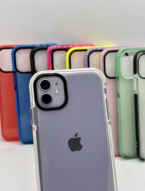 Funda Silicone Case iPhone Celeste viejo - Cover Style