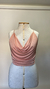 Top blush vintage - p