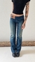 Calça jeans low belt bootcut - 34 - Girltrash brecho