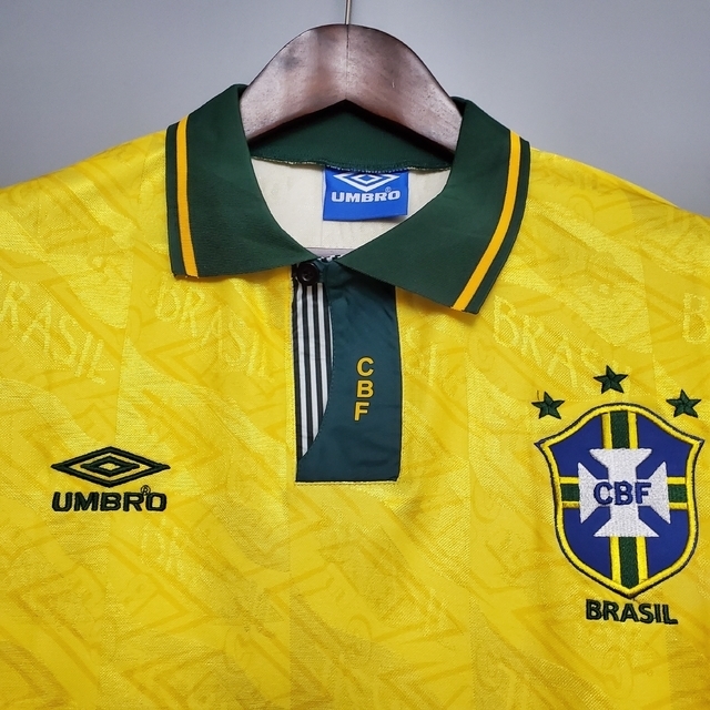 Camisa Brasil 1994 Home I - Torcedor Masculina