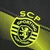 Camisa Sporting Lisboa II 22/23 - Torcedor Nike Masculina - Preta com detalhes em amarelo - loja online