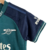 Kit Infantil Arsenal III 23/24 Adidas - Verde com detalhes em azul e branco