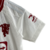 Imagem do Kit Infantil Manchester United III 23/24 Adidas - Branco com detalhes em vermelho