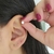 Piercing tragus c/ flor cravejada - Prata 925 na internet