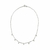 Choker zircônias penduradas 3 mm - Prata 925 - comprar online