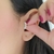 Piercing navetes p/ tragus - Prata 925 - E-pratas joias