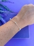 Pulseira de Prata Corrente Cartier Com Bolas - comprar online