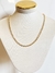 Colar Choker Elo Português Banhado em Ouro 18K - comprar online