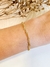 Pulseira Elos Retangulares Banhada em Ouro 18K - comprar online