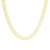 Colar Choker Malha 7MM Banhado em Ouro 18K