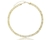 Colar Choker Malha para Charms Banhado em Ouro 18K - comprar online