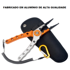 Alicate de Pesca Super Premium Em Alumínio - Para Pescaria Profissional