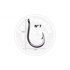 Anzol Pesca Chinu Blacknickel N-07 - Marine Sports - 50 Un - comprar online