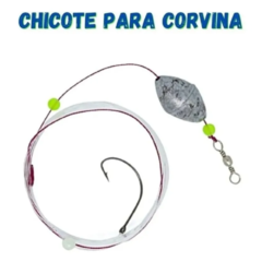 Chicote De Pesca Para Corvina/Pescada/Betara/Pampa/Xaréu