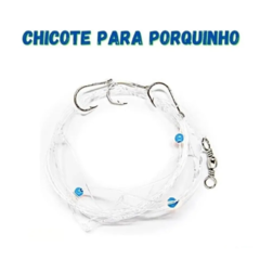 Chicote Para Pesca De Porquinho / Boca De Fogo / Betara / Vermelho