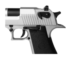 Pistola De Airsoft Desert Eagle Magnum Silver Qgk 6mm - Loja Online em Artigos de Caça e Pesca Equipanaka