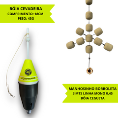 Kit Bóia Cevadeira Amarela 43g + Manhosinho - Equipanaka - comprar online