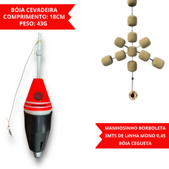 Kit Bóia Cevadeira Vermelha 43g + Manhosinho - Equipanaka - comprar online